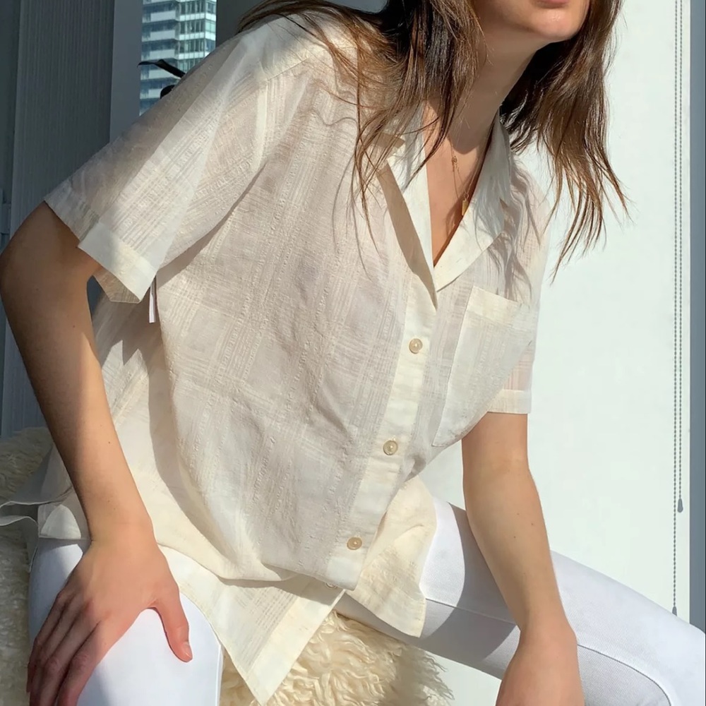 Wilfred Atticus Oversized Button-Up